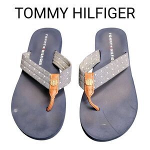 Tommy Hilfiger Blue Flip Flop Sandals